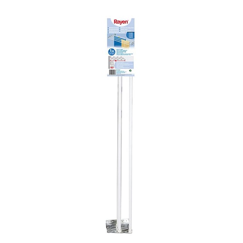 Tendedero para ropa de pared 36 cm., 5m. Rayen