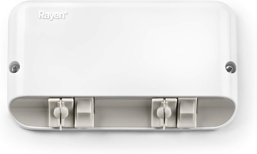 Tendedero Plegable 10m | Resina Blanca | Compacto y Ligero | Rayen