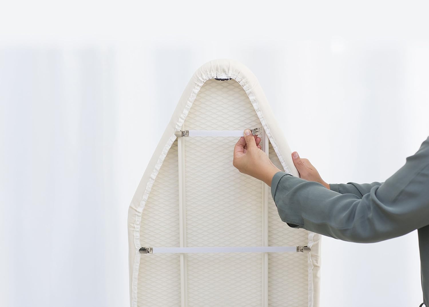 Funda para burro de planchar hojas 124 x 45 cm Brabantia