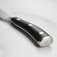 Cuchillo puntilla 12 cm classic ikon negro Wusthof