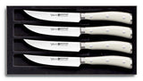 Juego De 4 Cuchillos Para Carne Clas Ikon Creme Wusthof