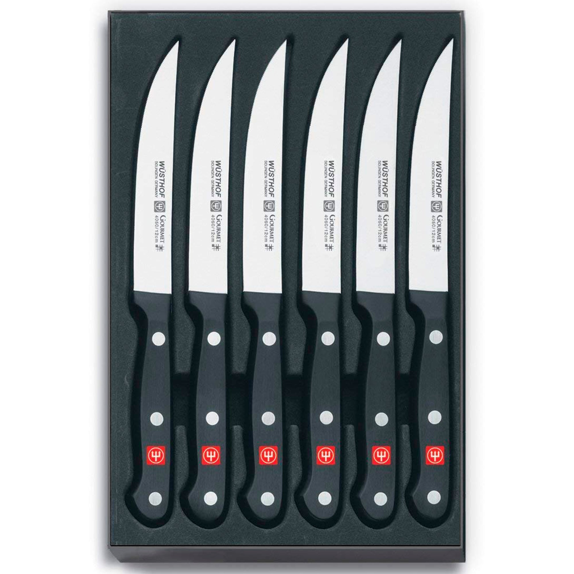 Juego de 6 cuchillos para bistec Gourmet Wusthof