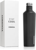Botella termica acero inoxidable negro 739ml Corkcicle