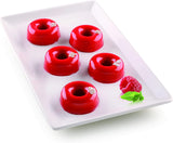 Molde de silicón para mini donas 15 espacios Silikomart