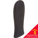 Funda para mango de sartén de silicón negro 14 x 5 cm Lodge