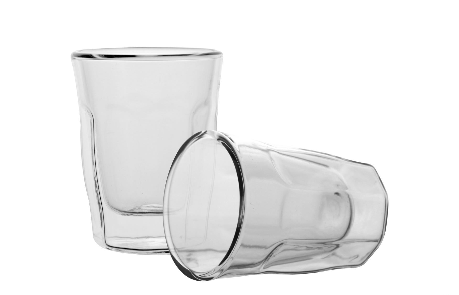 Juego de 2 vasos para tequila 80 ml thermic cristalino Luigi Bormioli