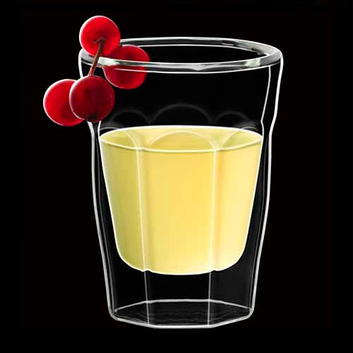 Juego de 2 vasos para tequila 80 ml thermic cristalino Luigi Bormioli