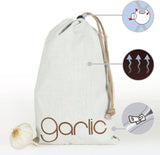 Bolsa fresca para ajos gris 20 x 32 cm Rayen