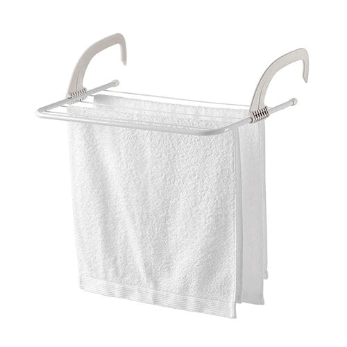 Tendedero Plegable 4m | Acero Inoxidable Blanco | Compacto y Resistente | Rayen