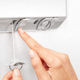 Tendedero Plegable 10m | Resina Blanca | Compacto y Ligero | Rayen