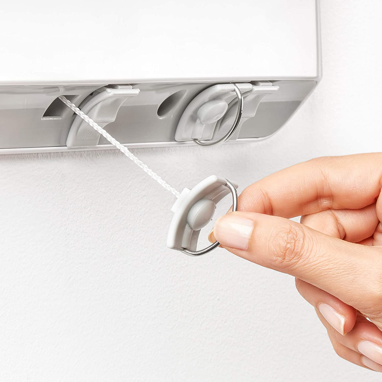 Tendedero Plegable 10m | Resina Blanca | Compacto y Ligero | Rayen