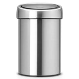 Bote para basura touch bin 3 L acero mate Brabantia
