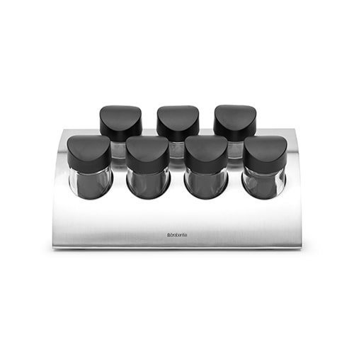 Rack metal curvo para especias Brabantia