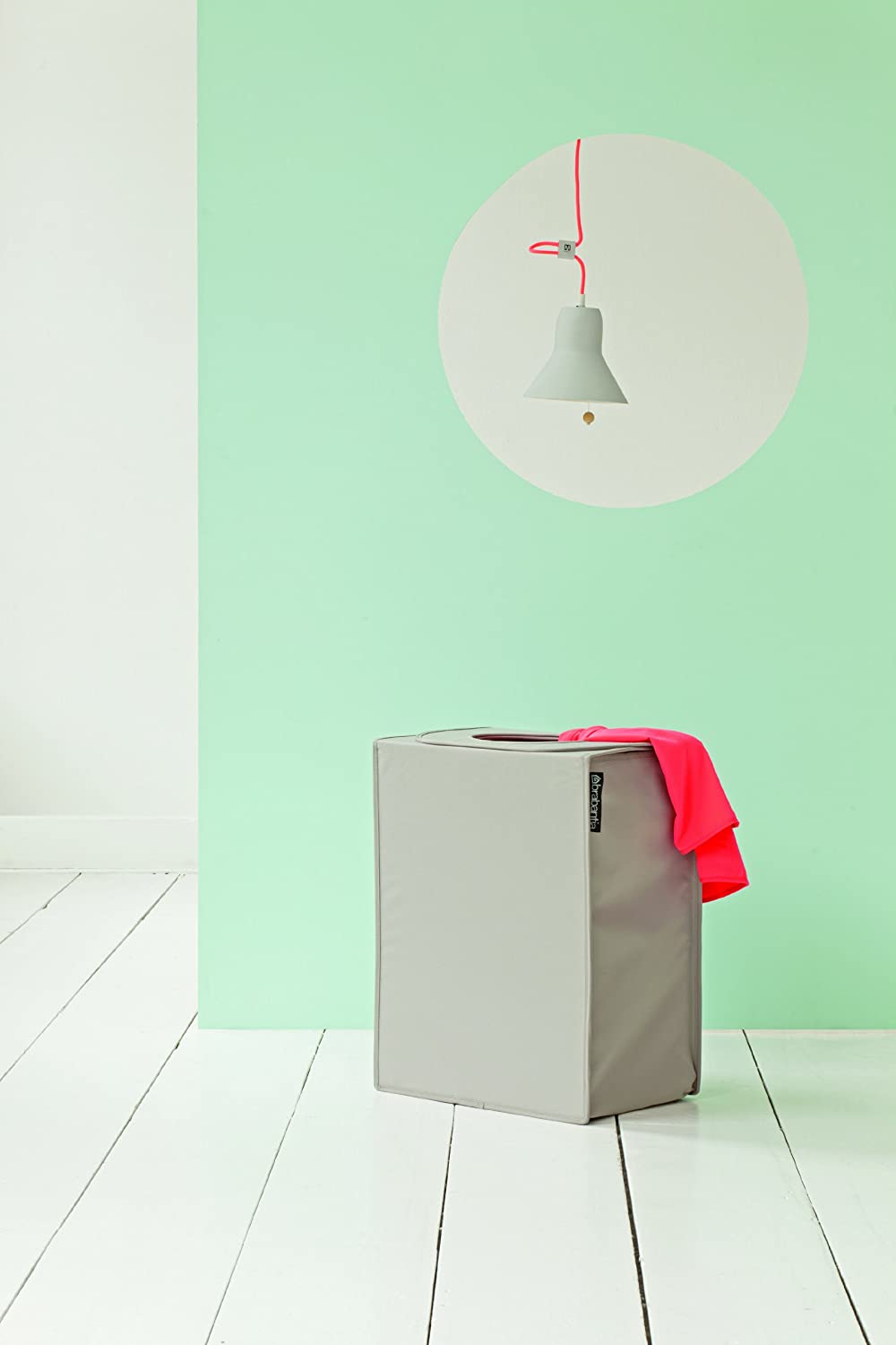 Bote convertible organizador para ropa rectangular gris Brabantia