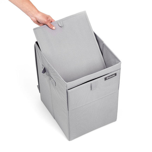 Cajón organizador para ropa apilable gris 35 L Brabantia