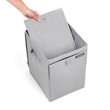 Cajón organizador para ropa apilable gris 35 L Brabantia