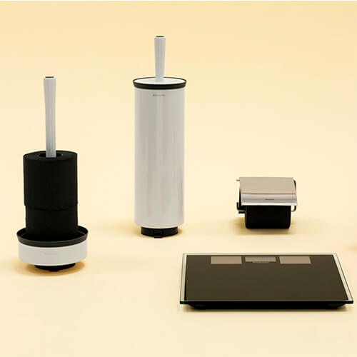 Porta rollo de papel wc blanco Brabantia