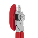 Abrelatas con perilla de plastico rojo Brabantia