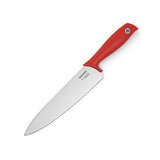 Cuchillo cocinero con mango rojo Brabantia