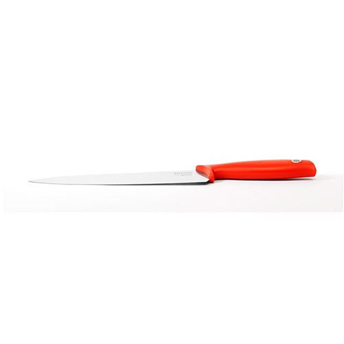 Cuchillo cocinero con mango rojo Brabantia