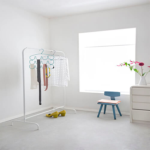 Percha para corbatas menta Brabantia