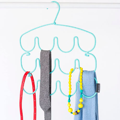 Percha para corbatas menta Brabantia