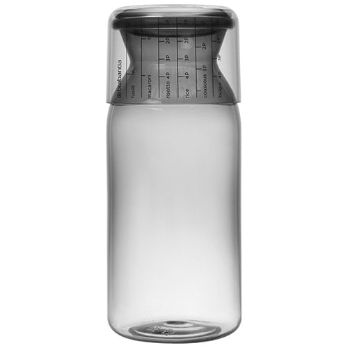 Especiero con taza medidora Tritan gris 1.3 L Brabantia