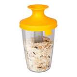 Dispensador con tapa silicón naranja 600 ml Vacuvin