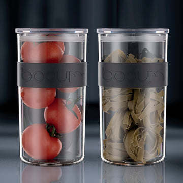 Juego 2 piezas presso contenedor plástico 2 L Bodum