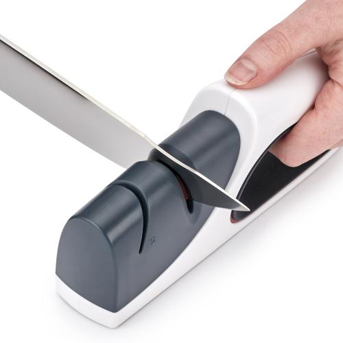 Cuchillo y afilador con base Zyliss