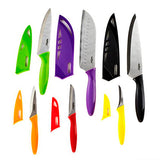 Set de 6 cuchillos con funda de acero inoxidable 19/18/14/6 cm Zyliss