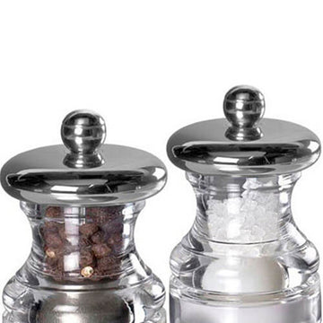 Juego de molino sal y pimienta acrílico 6 cm Cole & Mason