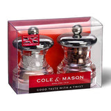 Juego de molino sal y pimienta acrílico 6 cm Cole & Mason