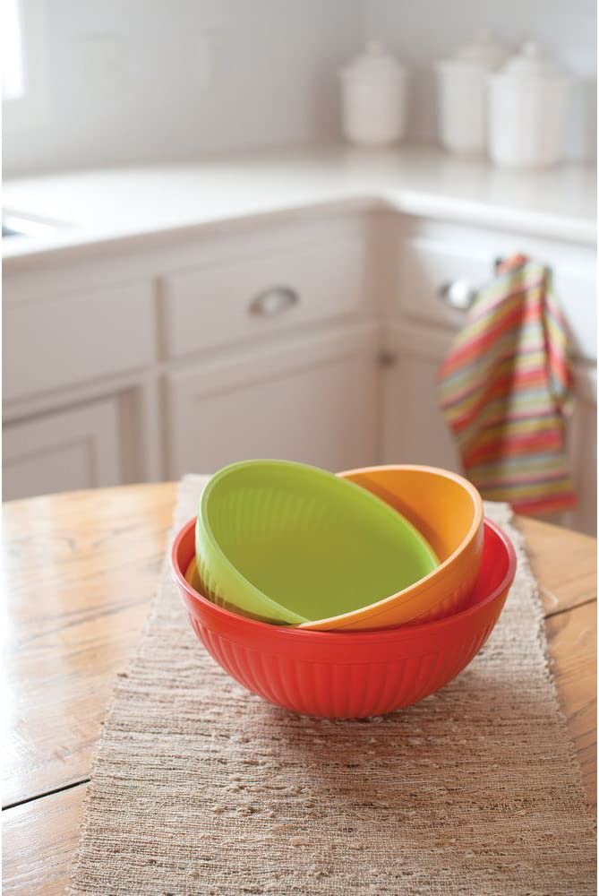 Juego de 3 tazones con tapa 2L / 3.5L / 5L Nordicware