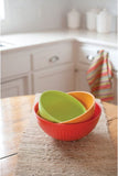 Juego de 3 tazones con tapa 2L / 3.5L / 5L Nordicware