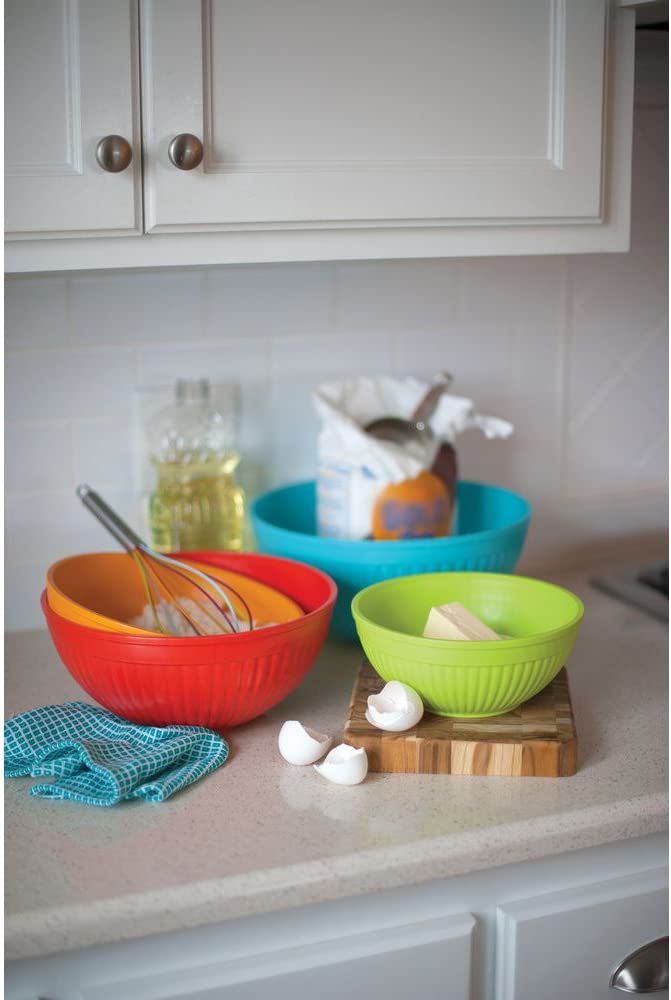 Juego de 3 tazones con tapa 2L / 3.5L / 5L Nordicware