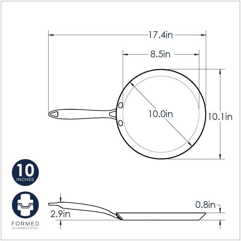 Sartén para crepas acero/aluminio 26 cm Nordicware