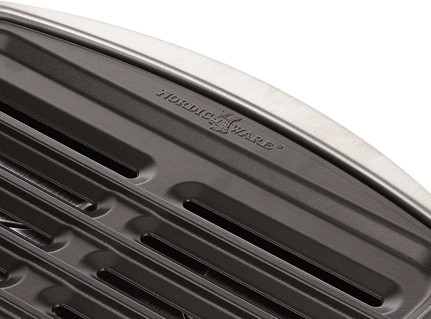 Charola con parrilla incluida aluminio 38 x 29 cm Nordicware