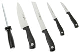 Bloque con 6 piezas de cuchillos silverpoint Wusthof