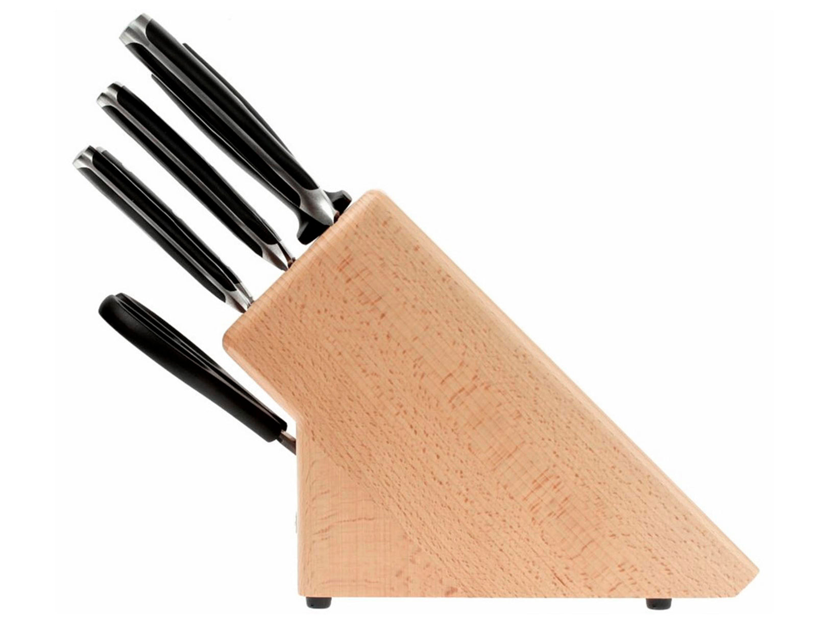 Bloque 7 piezas cuchillos acero/madera Wusthof
