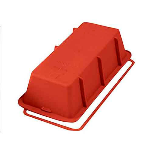 Molde para hornear rectangular de silicón 1.5 L 26 cm Silikomart