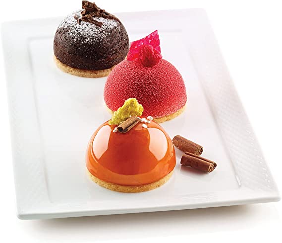 Molde semiesfera de silicón 360 ml 6 x 3 cm Silikomart