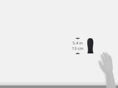 Funda para mango de sartén de silicón negro 14 x 5 cm Lodge