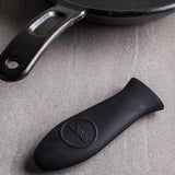 Funda para mango de sartén de silicón negro 14 x 5 cm Lodge