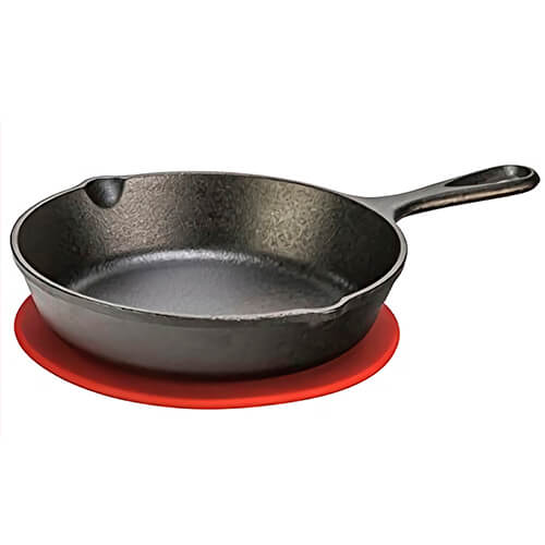 Soporte para Sartén de silicón rojo 19 cm Lodge