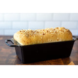 Molde para pan hierro fundido rectangular negro 22 x 12 cm Lodge