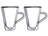 JGO 2 TAZAS CAFE EXPRESS DOBLE PARED CRISTAL