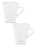 JGO 2 TAZAS CAFE EXPRESS DOBLE PARED CRISTAL