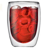 2 VASOS VIDRIO PARA JUGO