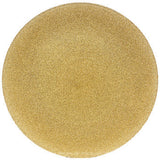 Bajo plato vidrio glitter oro 33 cm Luigi Bormioli